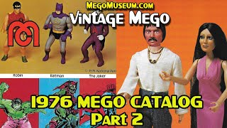 Vintage Mego: 1976 Catalog Part 2- Cher- Ali- Comic Action Heroes