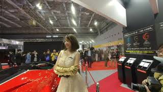 【VR180 3D】大阪モーターショー2019 1日 美人キャンギャル Osaka Motor Show 2019 1st Day Beautiful campaign CamGal girl 68