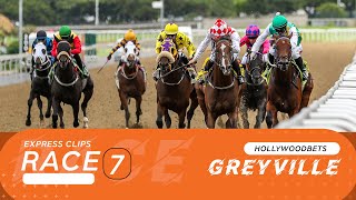 20230527 Hollywoodbets Greyville Express Clip Race 7 won by SEE IT AGAIN