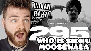 British Guy Reacts to INDIAN RAP "SIDHU MOOSE WALA 295" Reaction
