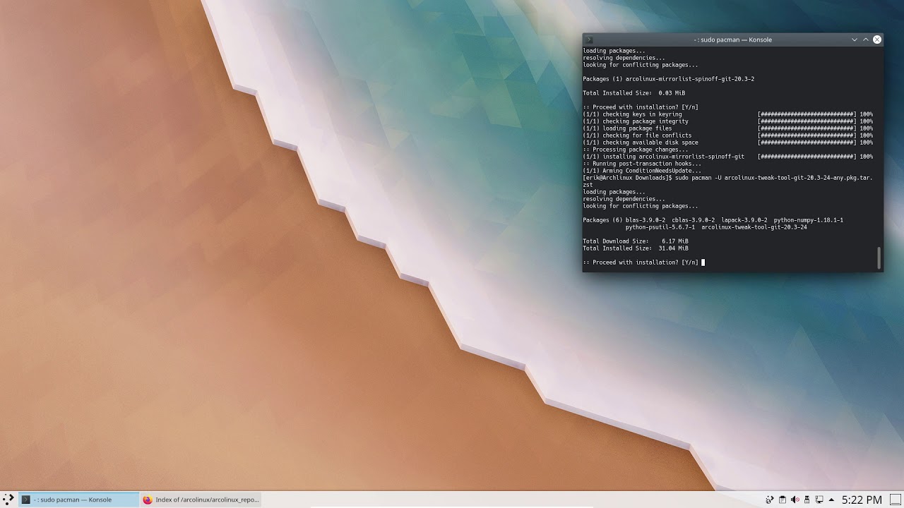 ArcoLinux : 1360 How To Get The ArcoLinux Spices In On Arch Linux ...