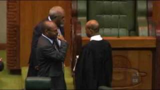 Death threats in Papua New Guinea parliament