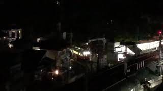 阪神電鉄武庫川線赤胴車の尼崎車庫への送り出し回送　阪神本線への進入