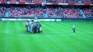 Inauguration du stade du Hainaut, Valenciennes avec les géants!