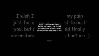 how much you hurt me😔 | sub for more -@SoulfulSayingsHub4 | #shorts #status #quotes #shortsfeed #shortvideo