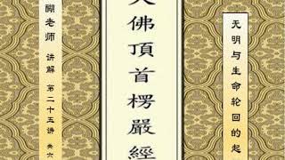 醍醐老师 讲解《楞严经》25节 “无明与生命轮回的起因” 【全65节】