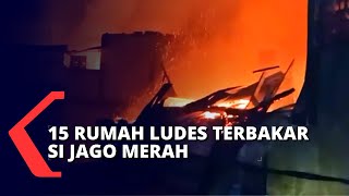 Kebakaran Landa Permukiman Padat Penduduk