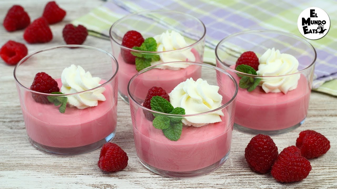 Raspberry Mousse & Lime Cream - YouTube