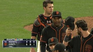 COL@SF: Casilla retires Paulson to lock down the win