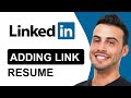 How to Add LinkedIn Link in Resume in Docs (Hyperlink) | Easy! (2025)