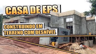 CASA DE EPS - É POSSÍVEL CONSTRUIR EM TERRENO COM DESNÍVEL?