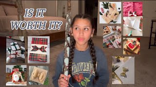 I Tried Creative Ways to Wrap Christmas Gifts | Xmas 2024 🎁😵‍💫