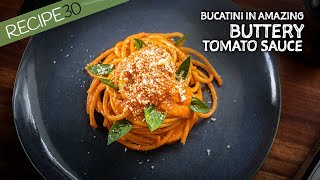 How can a buttery tomato pasta taste so good!