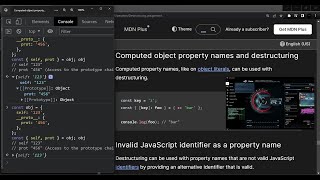 Computed Object Property Names and Destructuring - Destructuring Assignment - JavaScript.