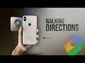 How to Use Google Maps Walking Directions (tutorial)