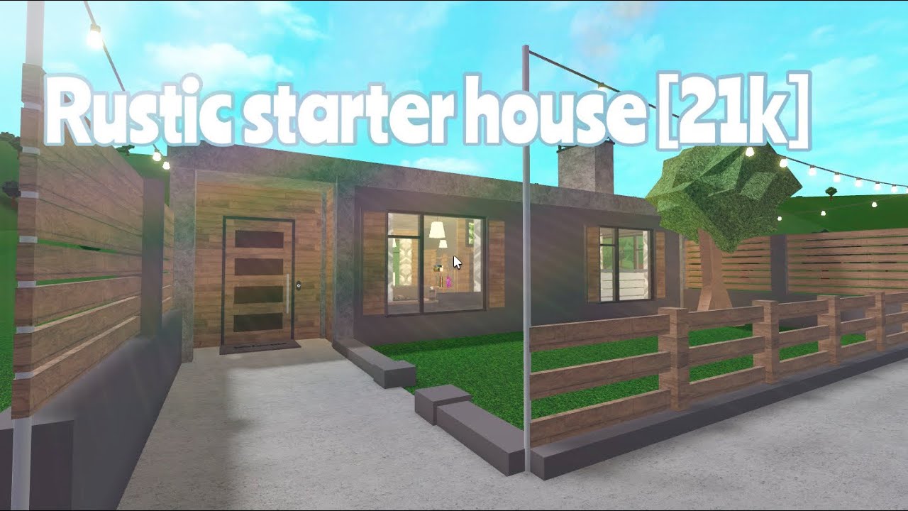 Bloxburg: Starter House Renovation PART 2 [21k] - YouTube