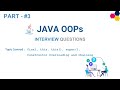 #3 Java Interview Questions Part 3 | #coding #programming