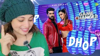 Dhop (Hindi) - Lyrical | Game Changer | Ram Charan | Kiara Advani | Thaman S | Shankar | Dil Raju