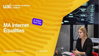 CCI Online Open Day: MA Internet Equalities