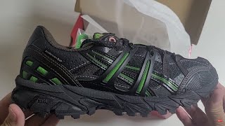 아식스 x 앤더슨 벨 젤 소노마 15-50 블랙 그린 Asics x Andersson Bell Gel-Sonoma 15-50 Black Green