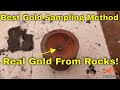 Gold Pan Vs Fire Assay Pt 1: How To Gold Pan Very Fine Hard Rock Gold