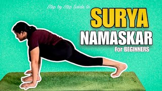 How To Do Surya Namaskar for Beginners | Step by Step | YogaYug