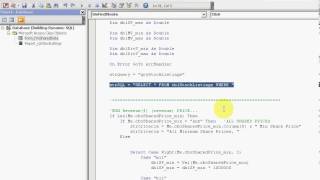 VBA Building Dynamic SQL