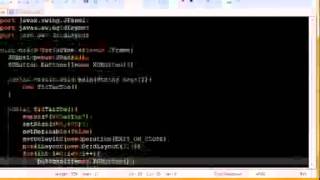 JAVA Programming Tutorial Swing Grid Layout Action Listener