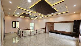 4200sq ft-ல் 5BHK new Bungalow sale in coimbatore 🔥 | High ceiling living hall 😍