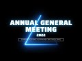 Annual General Meeting - 2022