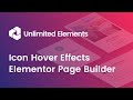 Icon Hover Effects for Elementor