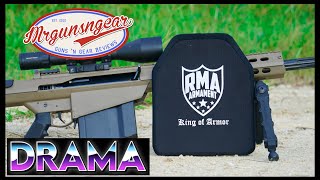 RMA 1155 Level IV Armor Plate Drama? Let's Test One & Find Out! 🇺🇸