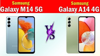 Samsung Galaxy M14 5G vs Samsung Galaxy A14 4G Full phone comparison