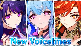 Voice lines that are ABOUT Mizuki :) | ft. Yae Miko, Mavuika, Raiden Shogun \u0026Others | Genshin Impact