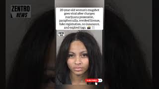 She Went Viral for This Mugshot – Then Her Charges Dropped 💀⚖️ #shorts