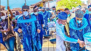 OLUWO OF IWO OBA ABDULRASHEED GIVES CORONA VIRUS SPIRITUAL ARREST