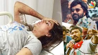 Dhanush heroine seriously injured after stray dogs attack | Hot Tamil Cinema News | Simbu
