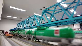 Hoscale【雪奈會】【高井戸プラフェス出展2024】【設営日】【前面展望】【高架下】 part 1   001