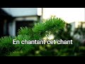 En chantant cet chant