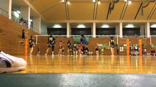 【SHELTER動画】20141026 第54回調布市民体育祭女子　予選リーグ2試合目　vs 調布南OG B 1set目