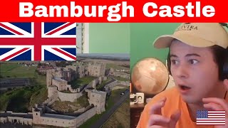 American Reacts The Real Last Kingdom | Bamburgh Castle