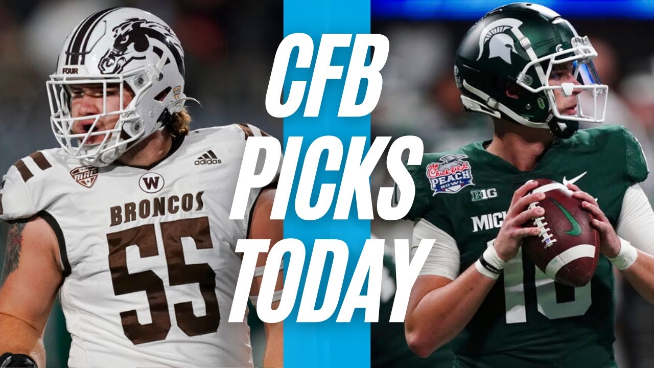 College Football Free Picks | Western Michigan At Michigan State ...