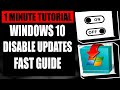 Disable Windows 10 Update (Step by Step Guide – Full Tutorial)