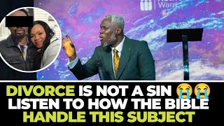 DIVORCE IS NOT A SIN, LISTEN TO HOW THE BIBLE HANDLES THIS SUBJECT || REV KESIENA ESIRI