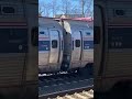 amtrak 667 with a hornshow at metropark nj