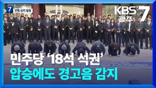 민주당 ‘18석 석권’…압승에도 경고음 감지 / KBS  2024.04.11.