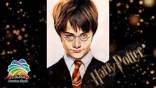 Drawing Harry Potter | Color Pencil | @LimayaCreativeWorld4u | Ep: 035