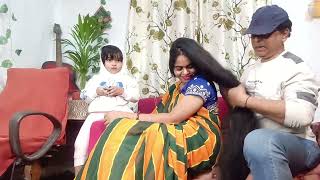 teacher ar Sathe takar jonno hair play || long hair play story