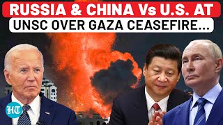 Russia, China Lash Out At Biden After U.S. Vetoes Gaza Ceasefire Proposal At UNSC | Israel | Hamas