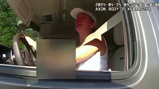 Body cam video shows emotional Gisele Bundchen pulled over by Surfside police